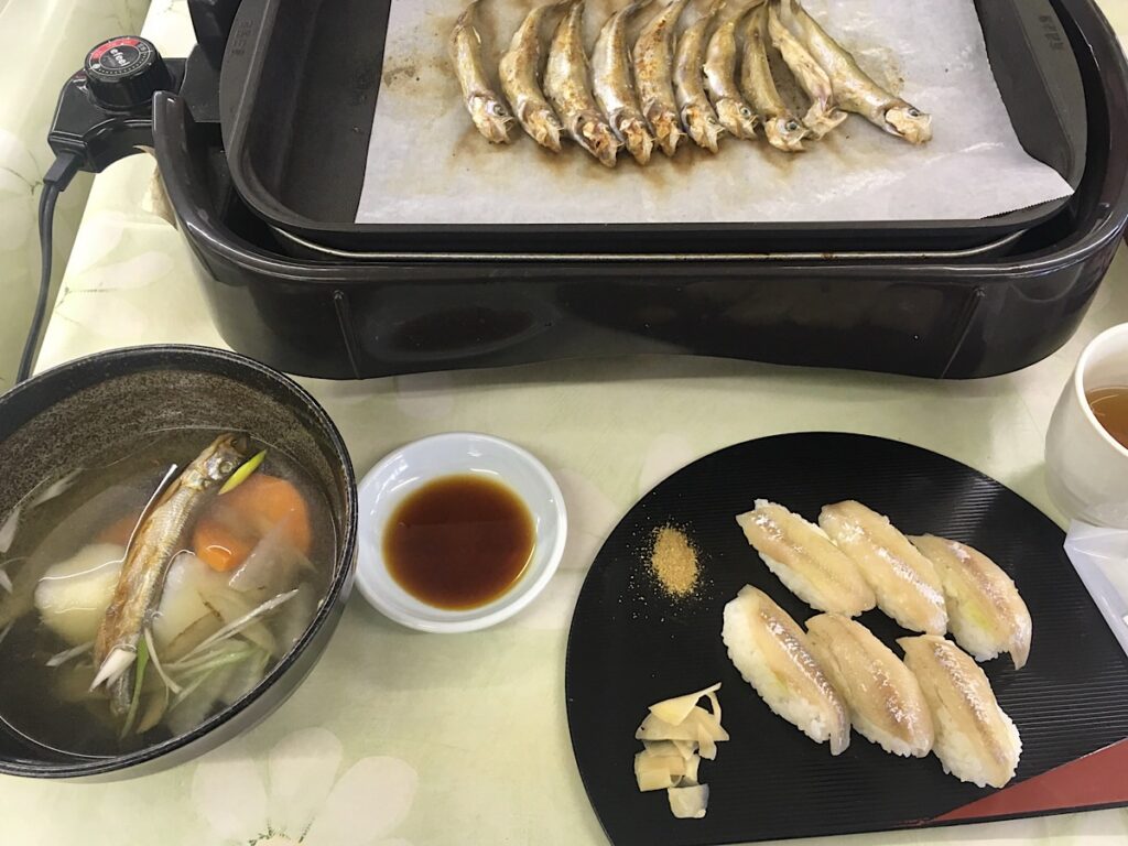 鵡川のししゃも